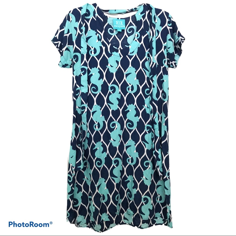 Escapada Short Sleeve Seahorse Tunic